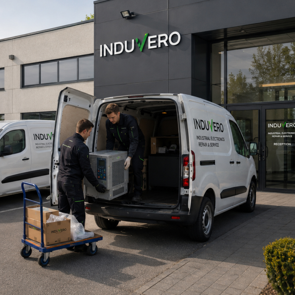 Zespół Induvero podczas pracy serwisowej